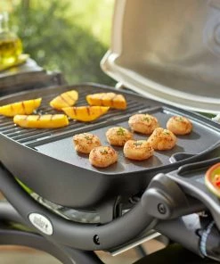 Weber Grill Cooking Grates & Warming Racks Q Griddle 12.55-in x 8.63-in Rectangle Porcelain-coated Cast Iron Grilling Grate 10 Weber Grill Cooking Grates & Warming Racks Q Griddle 12.55-in x 8.63-in Rectangle Porcelain-coated Cast Iron Grilling Grate -Weber Online Store 43574485 scaled