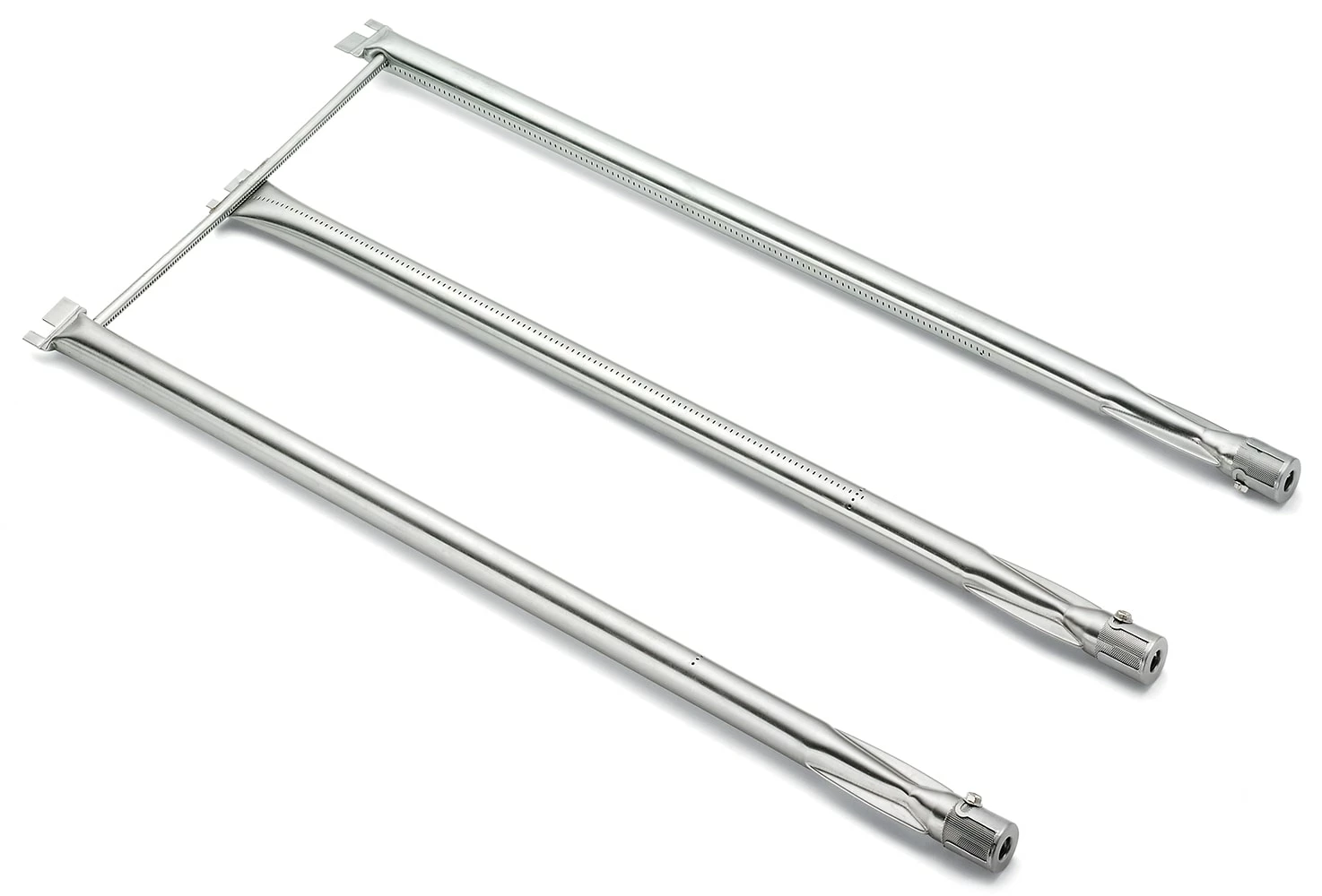 Weber Gas Grill Burners 4-Pack 30.1-in Stainless Steel Tube Burner 1 Weber Gas Grill Burners 4-Pack 30.1-in Stainless Steel Tube Burner