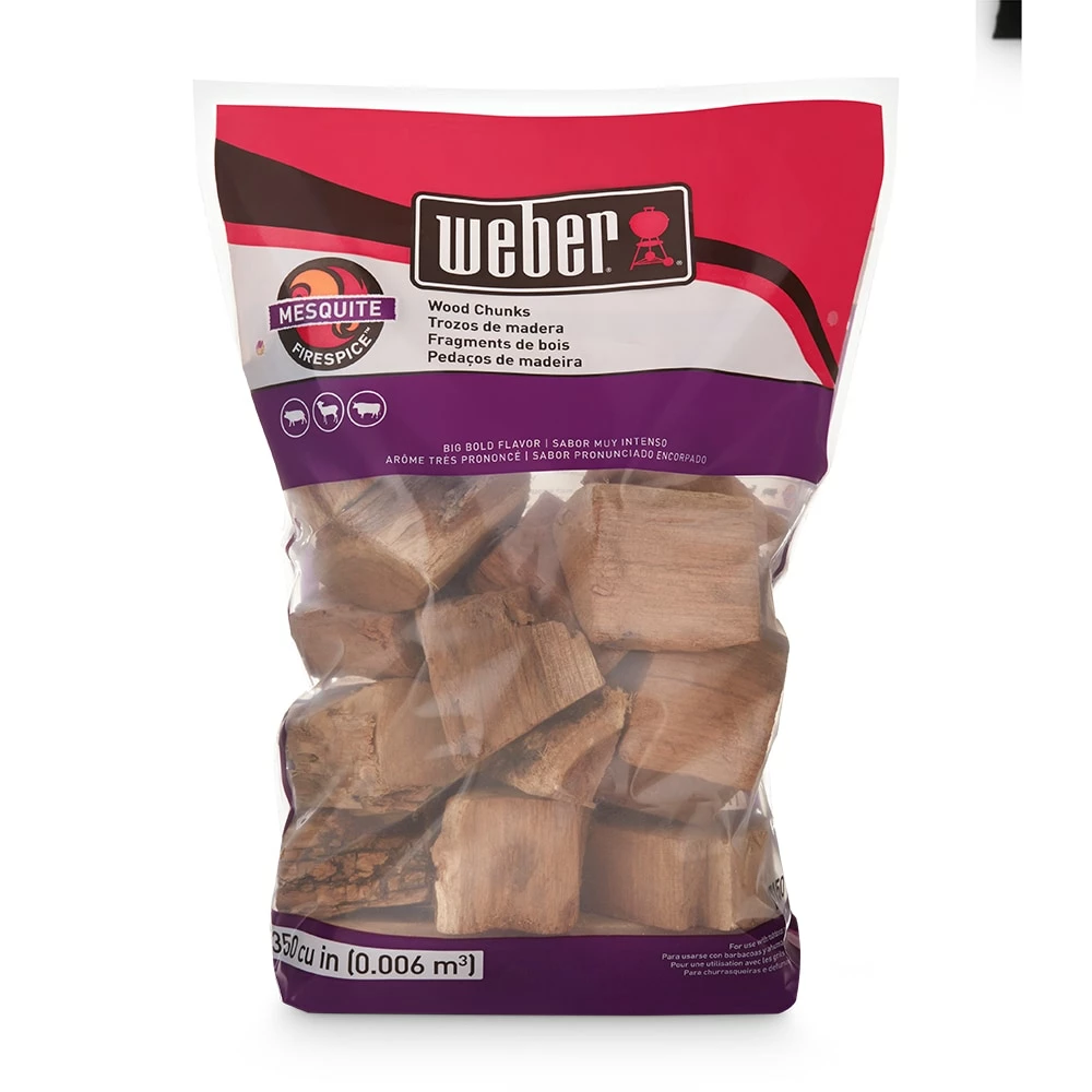 Weber Mesquite 4-lb Wood Chips 1 Weber Mesquite 4-lb Wood Chips