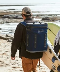 YETI Portable Coolers Hopper Backflip 24 Insulated Backpack Cooler, Navy 9 YETI Portable Coolers Hopper Backflip 24 Insulated Backpack Cooler, Navy -Weber Online Store 43641901
