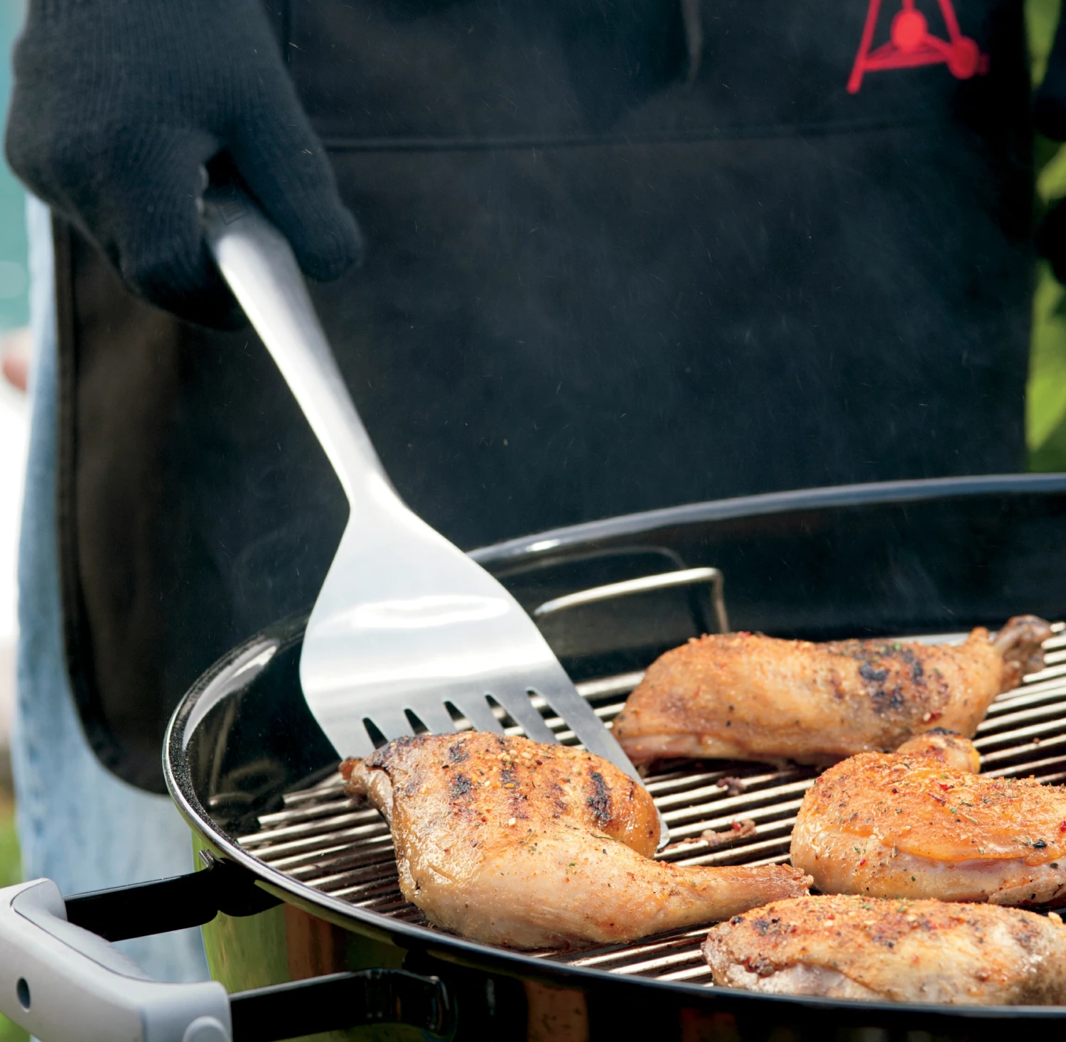 Weber Grilling Tools & Utensils 2-Pack Stainless Steel Tool Set 6 Weber Grilling Tools & Utensils 2-Pack Stainless Steel Tool Set - Image 6