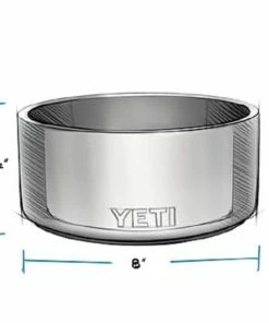 YETI Food & Water Bowls Boomer 8 Dog Bowl, Navy -Weber Online Store 44045691