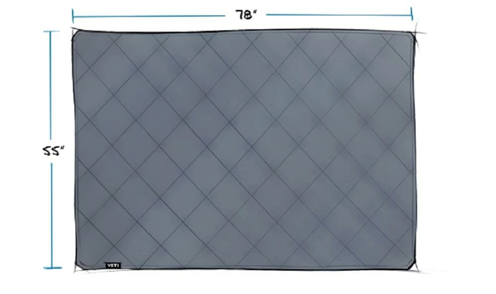 YETI Blankets & Throws Lowlands Blanket for Indoor/Outdoor, Fireside Red 9 YETI Blankets & Throws Lowlands Blanket for Indoor/Outdoor, Fireside Red - Image 9