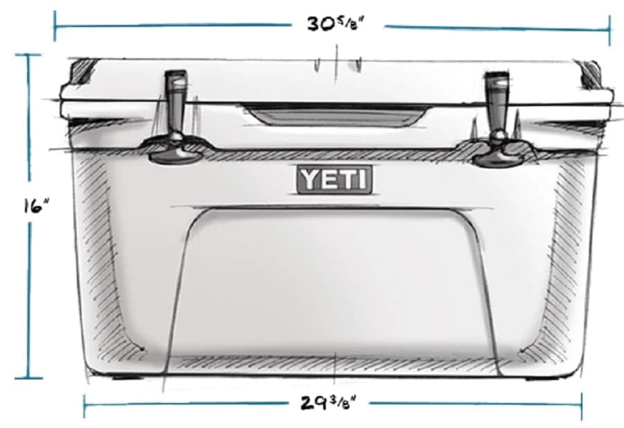 YETI Portable Coolers Tundra 65 Insulated Chest Cooler, Tan 10 YETI Portable Coolers Tundra 65 Insulated Chest Cooler, Tan - Image 10
