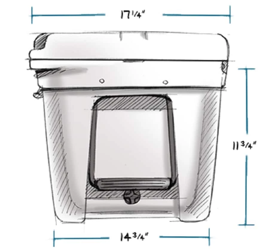 YETI Portable Coolers Tundra 65 Insulated Chest Cooler, Tan 11 YETI Portable Coolers Tundra 65 Insulated Chest Cooler, Tan - Image 11