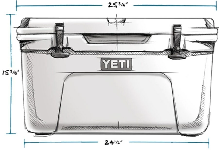 YETI Portable Coolers Tundra 45 Insulated Chest Cooler, Tan 10 YETI Portable Coolers Tundra 45 Insulated Chest Cooler, Tan - Image 10