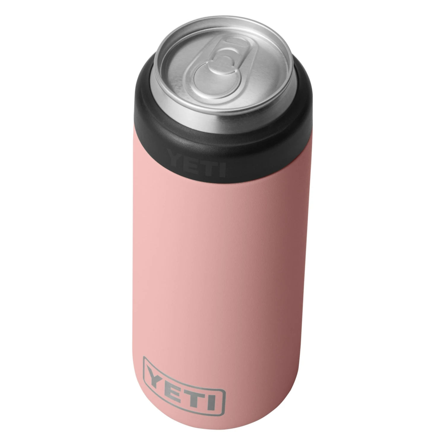 YETI Drinkware Accessories Rambler 12-oz Stainless Steel Colster Slim Can Insulator, Sandstone Pink 2 YETI Drinkware Accessories Rambler 12-oz Stainless Steel Colster Slim Can Insulator, Sandstone Pink - Image 2