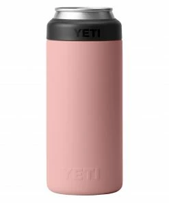 YETI Drinkware Accessories Rambler 12-oz Stainless Steel Colster Slim Can Insulator, Sandstone Pink 5 YETI Drinkware Accessories Rambler 12-oz Stainless Steel Colster Slim Can Insulator, Sandstone Pink -Weber Online Store 44348291