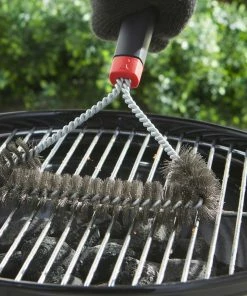 Weber Grill Brushes & Cleaning Blocks Plastic 12-in Grill Brush -Weber Online Store 44418176 scaled