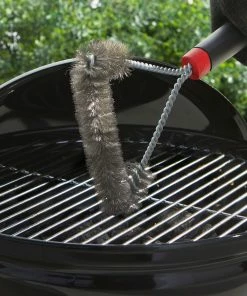 Weber Grill Brushes & Cleaning Blocks Plastic 12-in Grill Brush -Weber Online Store 44418177 scaled