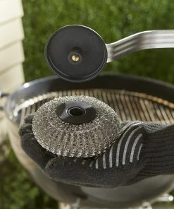 Weber Grill Brushes & Cleaning Blocks Wire Mesh Plastic 18-in Grill Brush -Weber Online Store 44418399 scaled