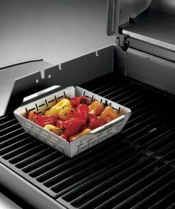 Weber Grill Cookware Small Stainless Steel Grill Basket 12 Weber Grill Cookware Small Stainless Steel Grill Basket -Weber Online Store 44439013 scaled