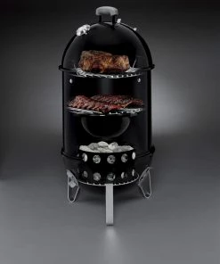 Weber Charcoal Smokers Smokey Mountain Cooker Smoker 14" 14 Weber Charcoal Smokers Smokey Mountain Cooker Smoker 14" -Weber Online Store 44643366 scaled