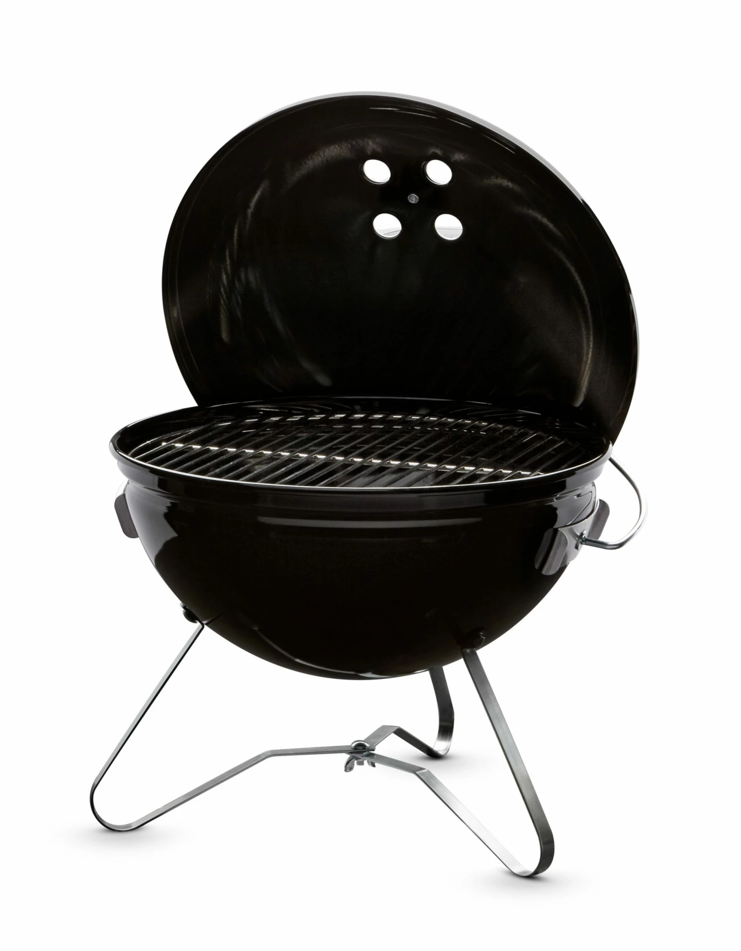 Weber Charcoal Grills Smokey Joe Premium 14-in W Black Kettle Charcoal Grill 10 Weber Charcoal Grills Smokey Joe Premium 14-in W Black Kettle Charcoal Grill - Image 10