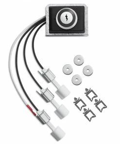 Weber Gas Grill Igniters & Ignition Parts Replacement Igniter Kit for Genesis 310/320 Gas Grill with Front Mounted Control Panel