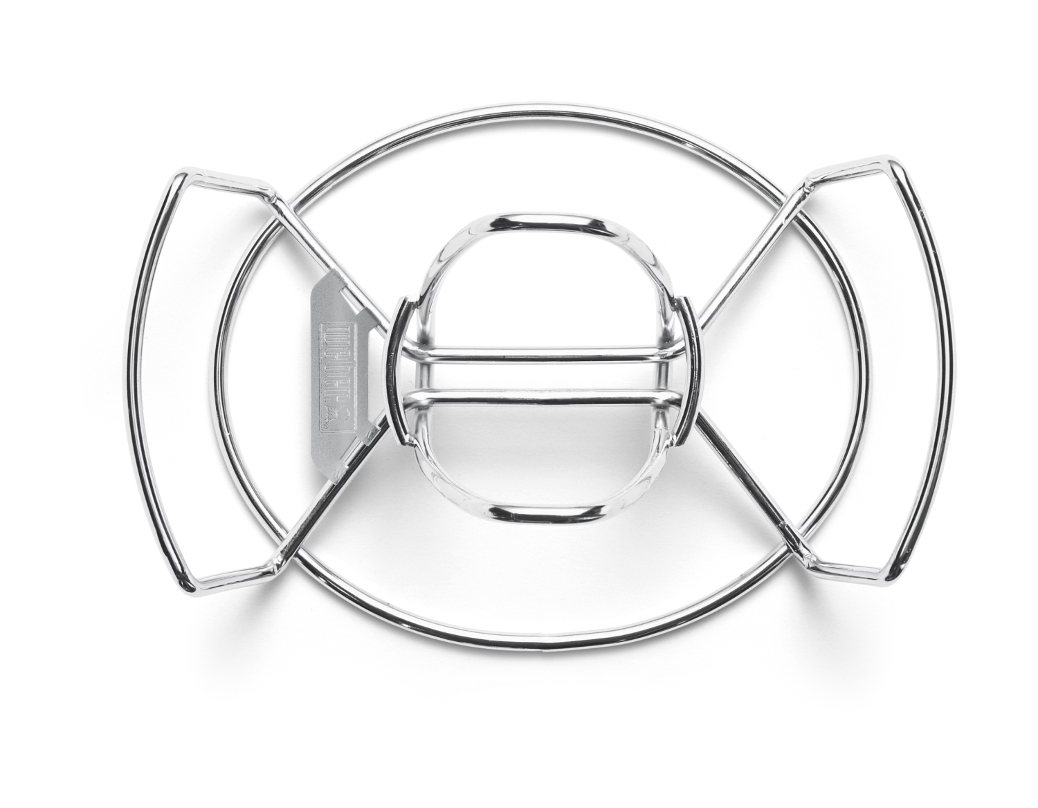 Weber Grill Cookware Plated Steel Beer Can Chicken Rack 2 Weber Grill Cookware Plated Steel Beer Can Chicken Rack - Image 2