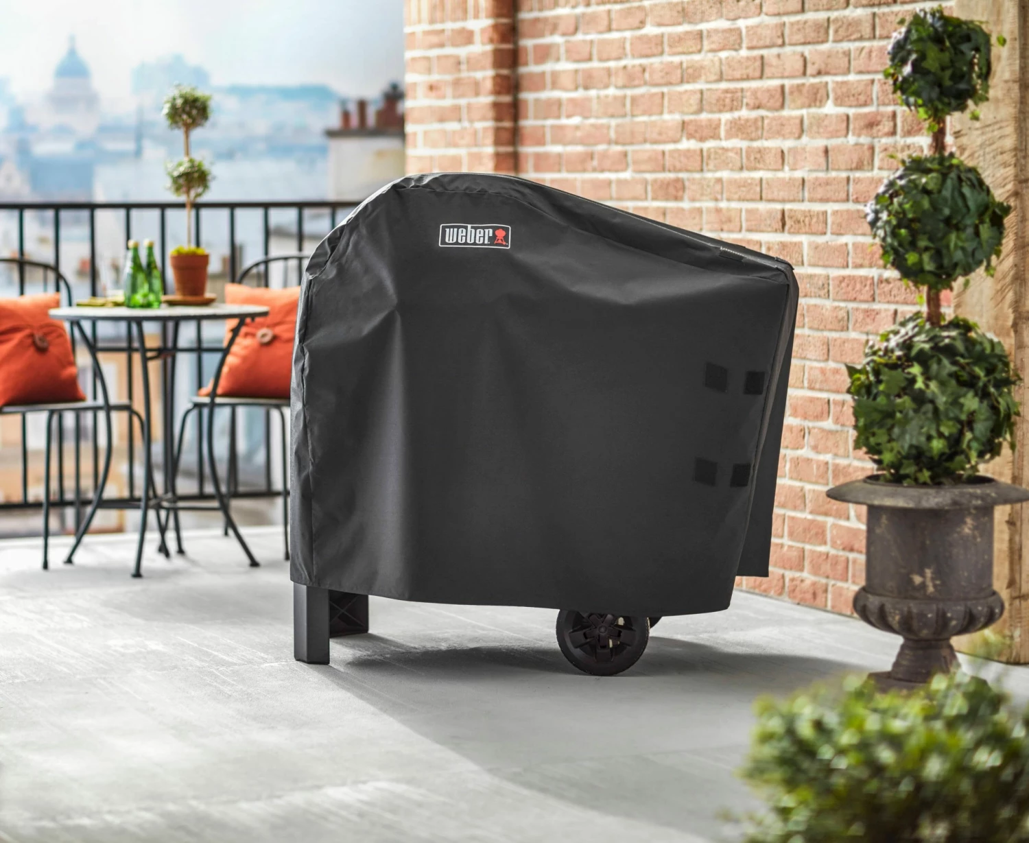 Weber Grill Covers Premium Cover Pulse Grill w/Cart 2 Weber Grill Covers Premium Cover Pulse Grill w/Cart - Image 2