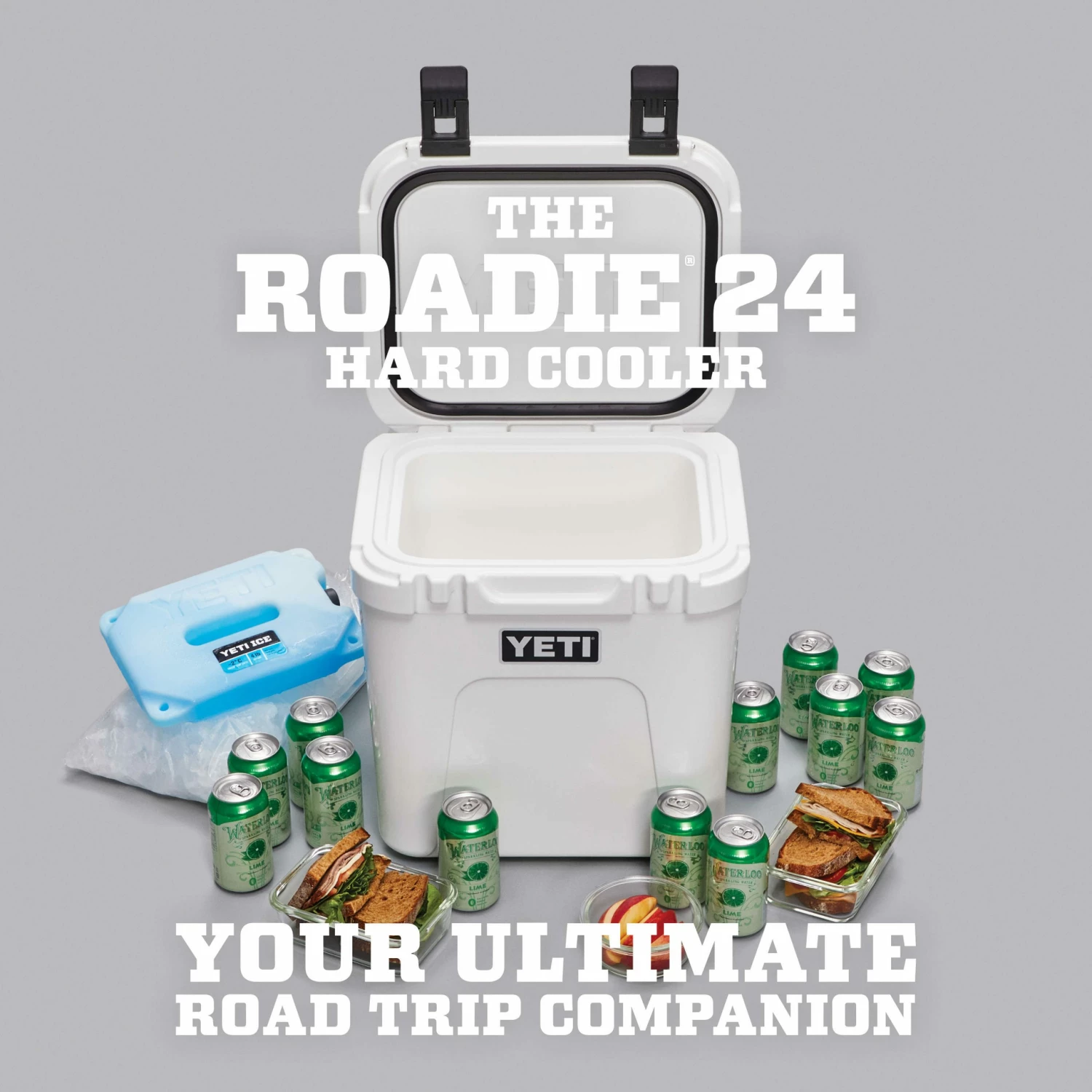 YETI Portable Coolers Roadie 24 Insulated Chest Cooler, Navy 5 YETI Portable Coolers Roadie 24 Insulated Chest Cooler, Navy - Image 5