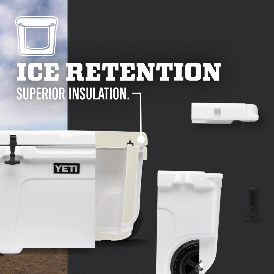 YETI Portable Coolers Tundra 110 Insulated Chest Cooler, White 7 YETI Portable Coolers Tundra 110 Insulated Chest Cooler, White - Image 7