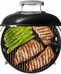Weber Charcoal Grills Smokey Joe Premium 14-in W Black Kettle Charcoal Grill 27 Weber Charcoal Grills Smokey Joe Premium 14-in W Black Kettle Charcoal Grill -Weber Online Store 46314771 scaled