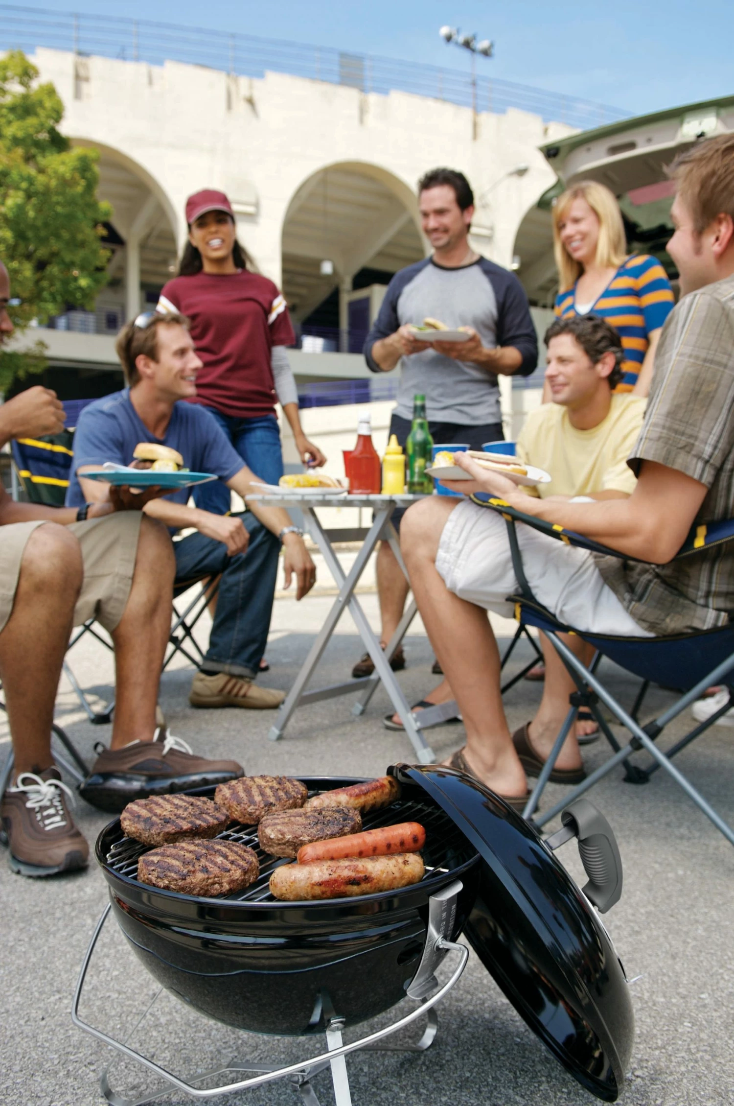 Weber Charcoal Grills Smokey Joe Premium 14-in W Black Kettle Charcoal Grill 15 Weber Charcoal Grills Smokey Joe Premium 14-in W Black Kettle Charcoal Grill - Image 15