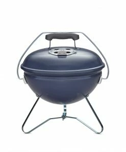 Weber Charcoal Grills Smokey Joe 14-in W Slate Blue Kettle Charcoal Grill
