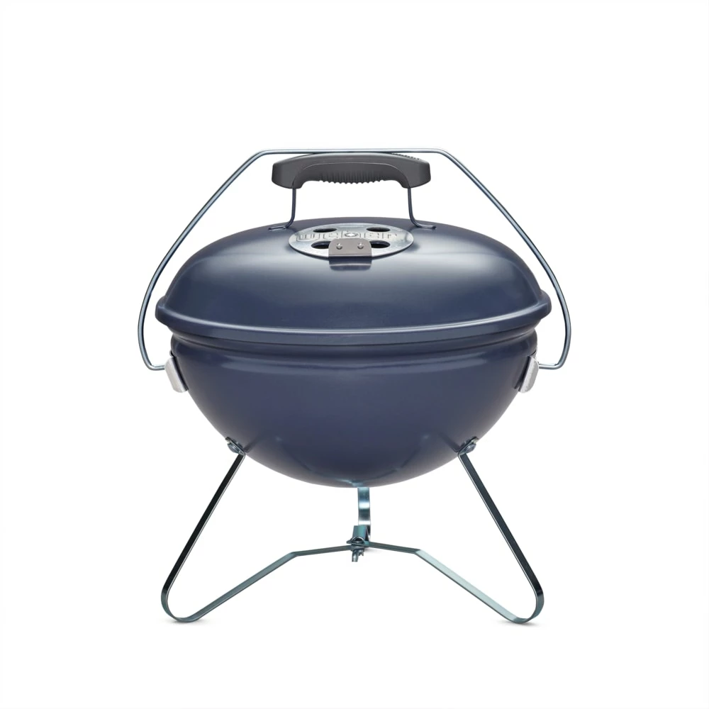 Weber Charcoal Grills Smokey Joe 14-in W Slate Blue Kettle Charcoal Grill 1 Weber Charcoal Grills Smokey Joe 14-in W Slate Blue Kettle Charcoal Grill